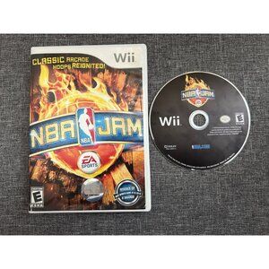 NBA Jam Nintendo Wii 2010 Classic Arcade Basketball Game Pre-Owned